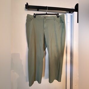 Coldwater Creek Sage Green Pants petite style !